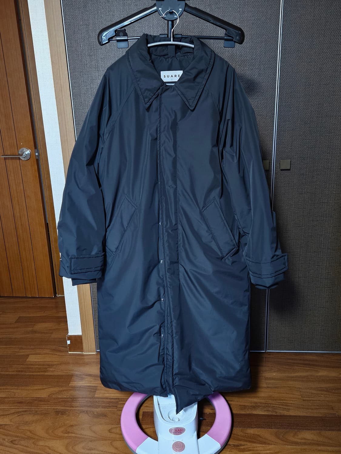 수아레 서스테인 발마칸 코트 패딩 (블랙) 상품이미지3