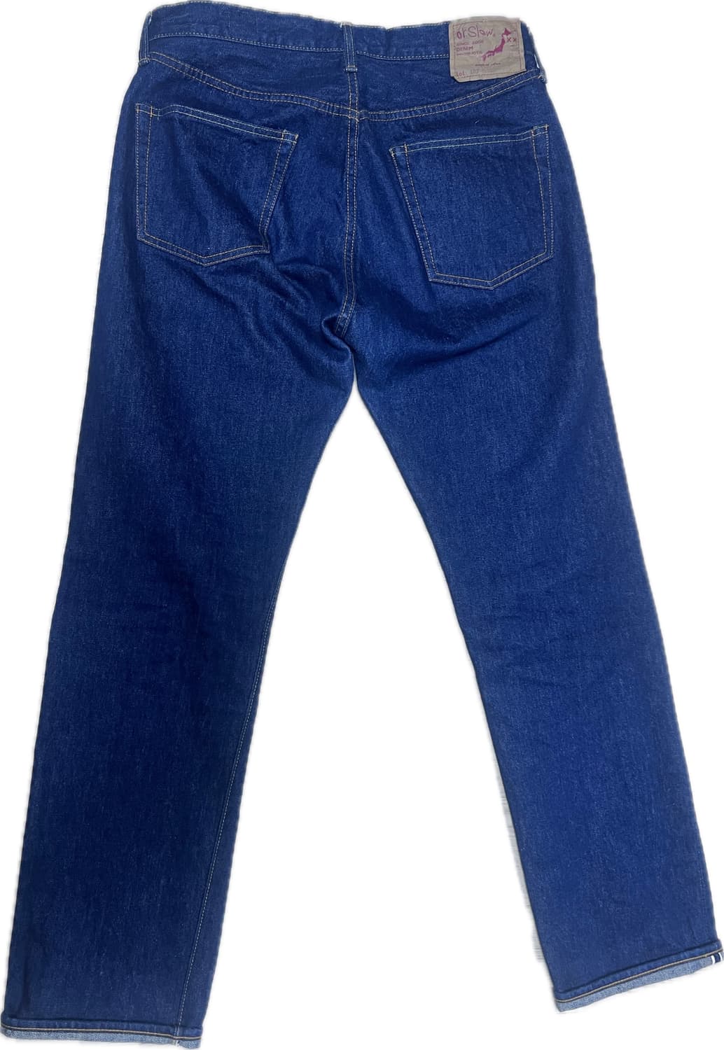 오어슬로우 105 스탠다드 셀비지 데임 원워시 상품이미지2