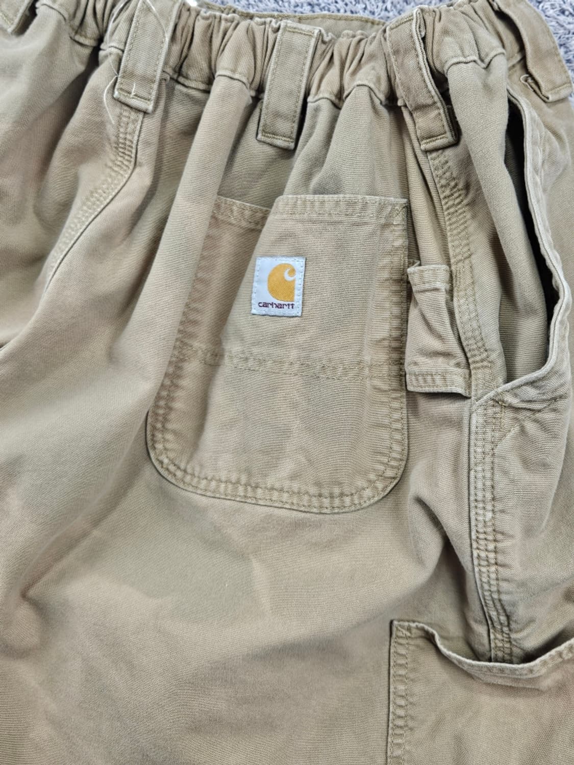 칼하트 포켓 밴딩커스텀 코튼 카펜터 워크 쇼츠 ( 48" )/ 11643 상품이미지8