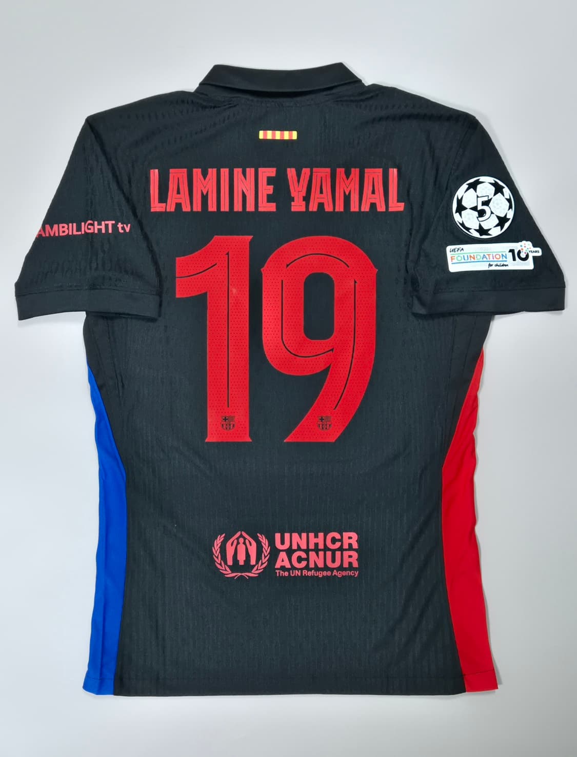 24-25 바르셀로나 어웨이 라민 아말 유니폼 L사이즈 상품이미지1