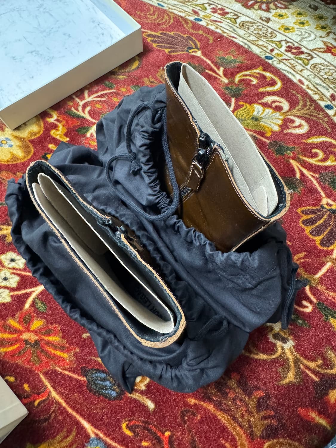 아워레가시 카미온 올리브 레더 43사이즈 상품이미지2