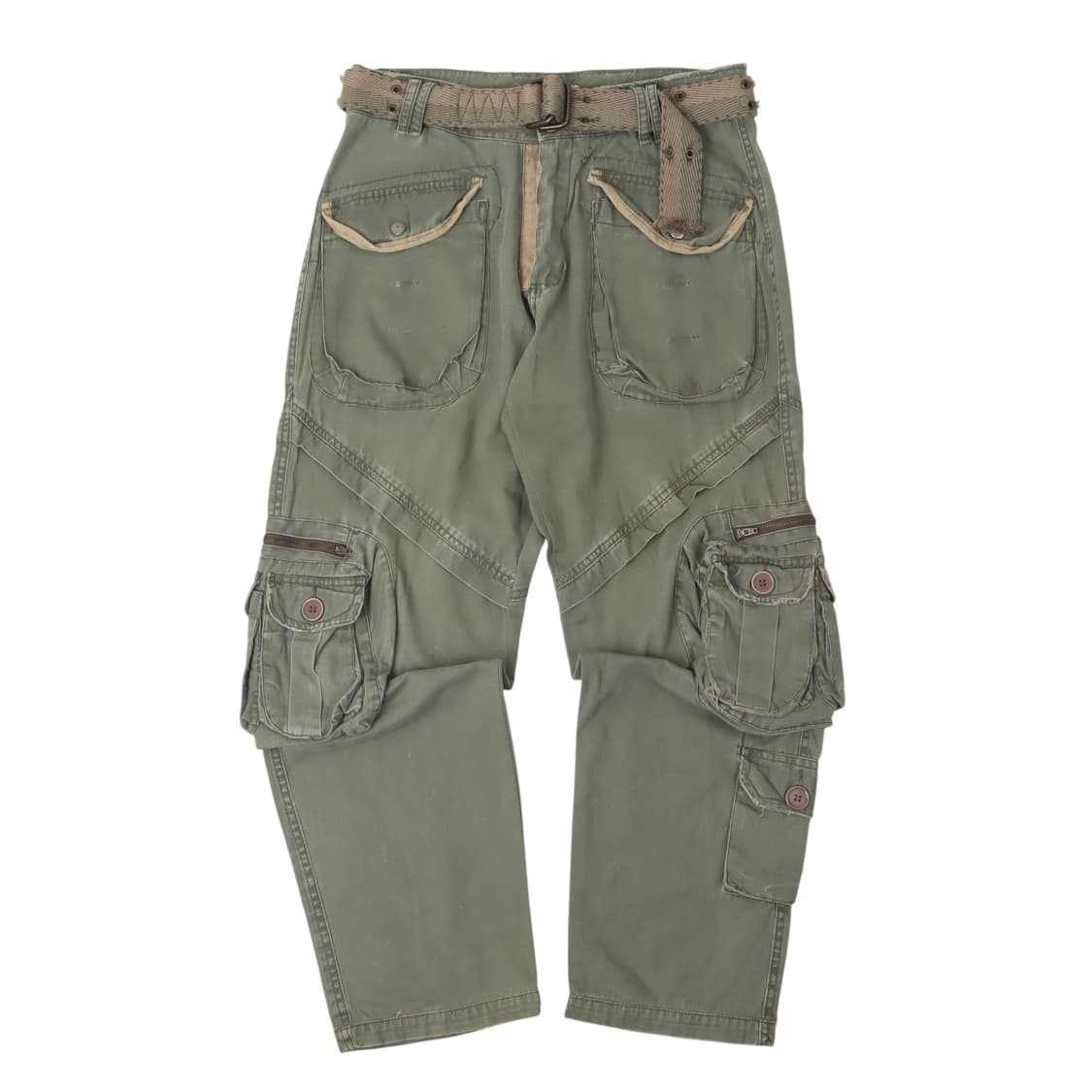Vtg 빈티지 벨티드 카고팬츠 상품이미지1