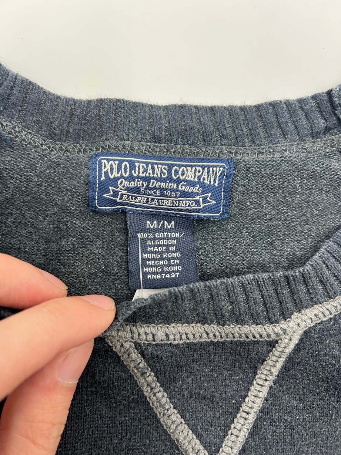 폴로 진스 니트 상품이미지3