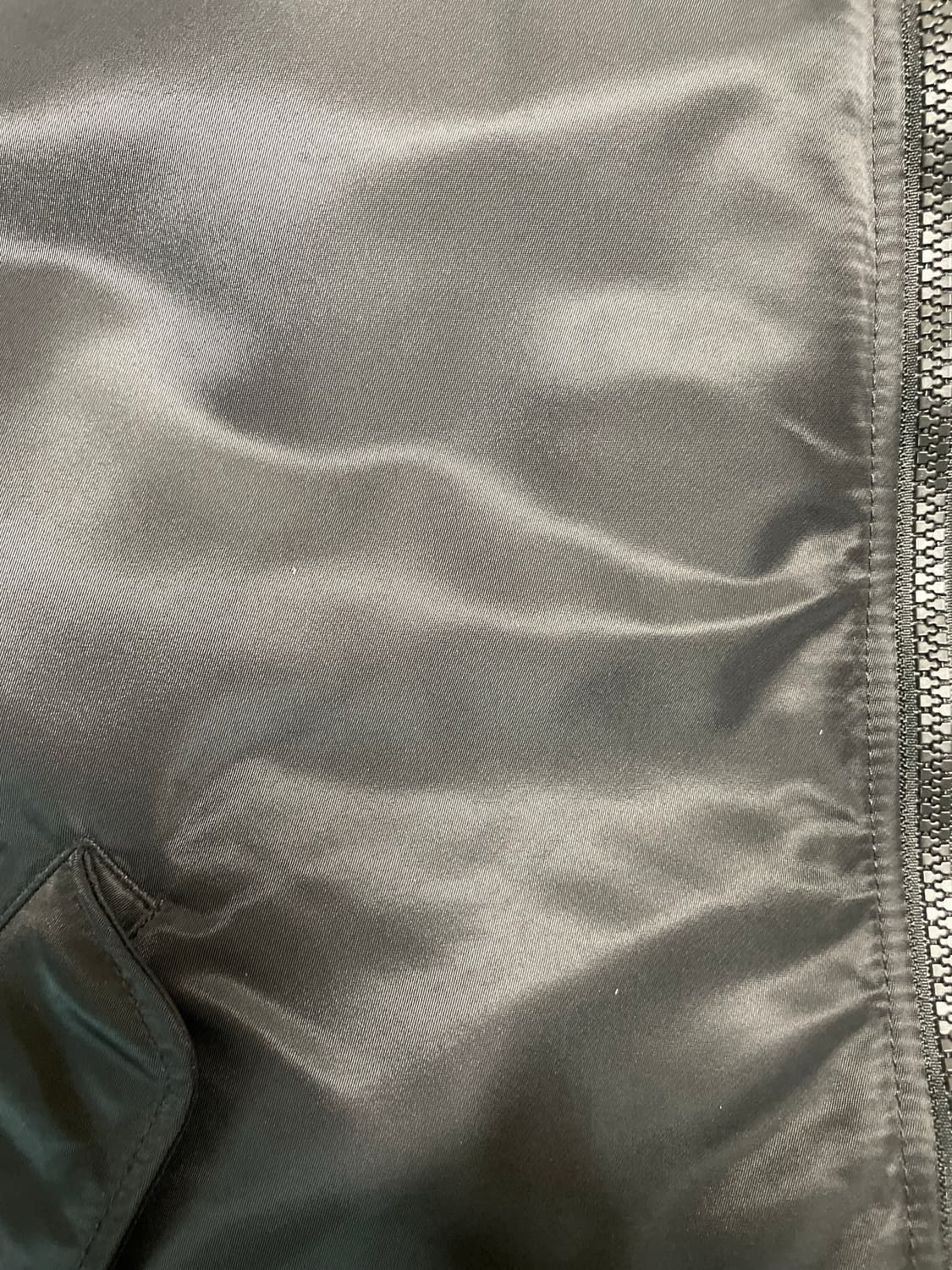 유니클로 질샌더 콜라보 +J MA-1 블랙 2XL 상품이미지4