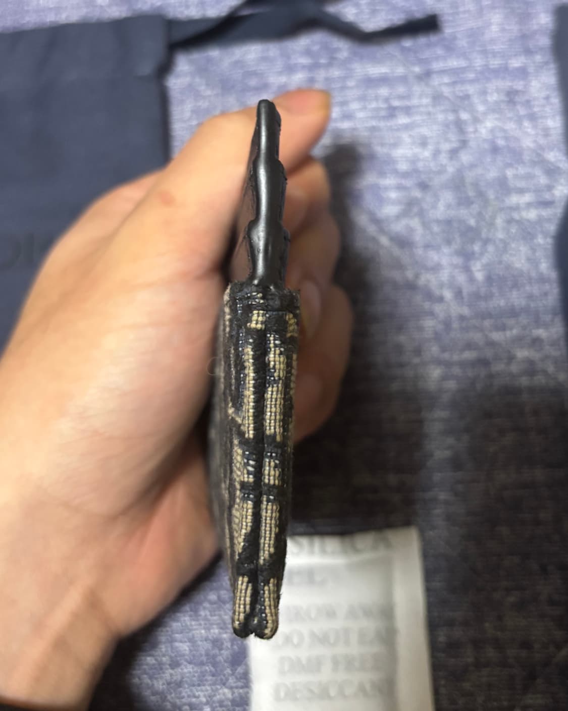 디올 오블리크 카드지갑 새상품급 상품이미지5