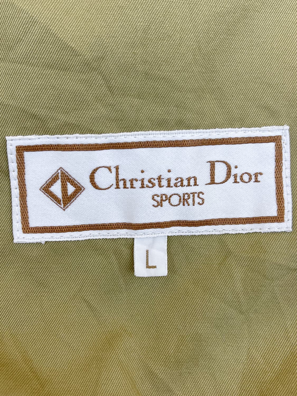 크리스찬 디올 90s CD 크레스트 로고 자켓 상품이미지8