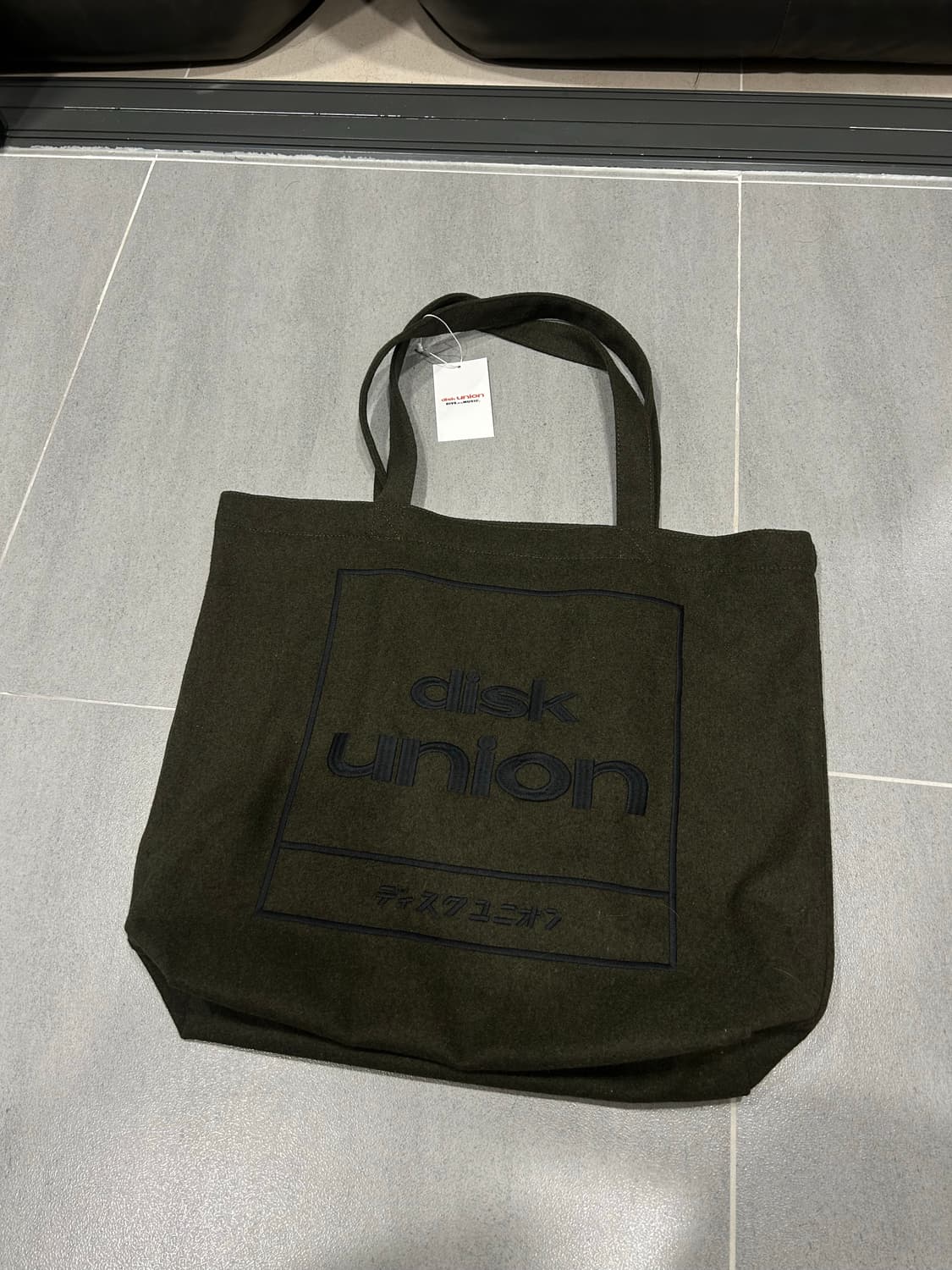 유니온디스크 uniondisk 토트백 올리브 상품이미지1