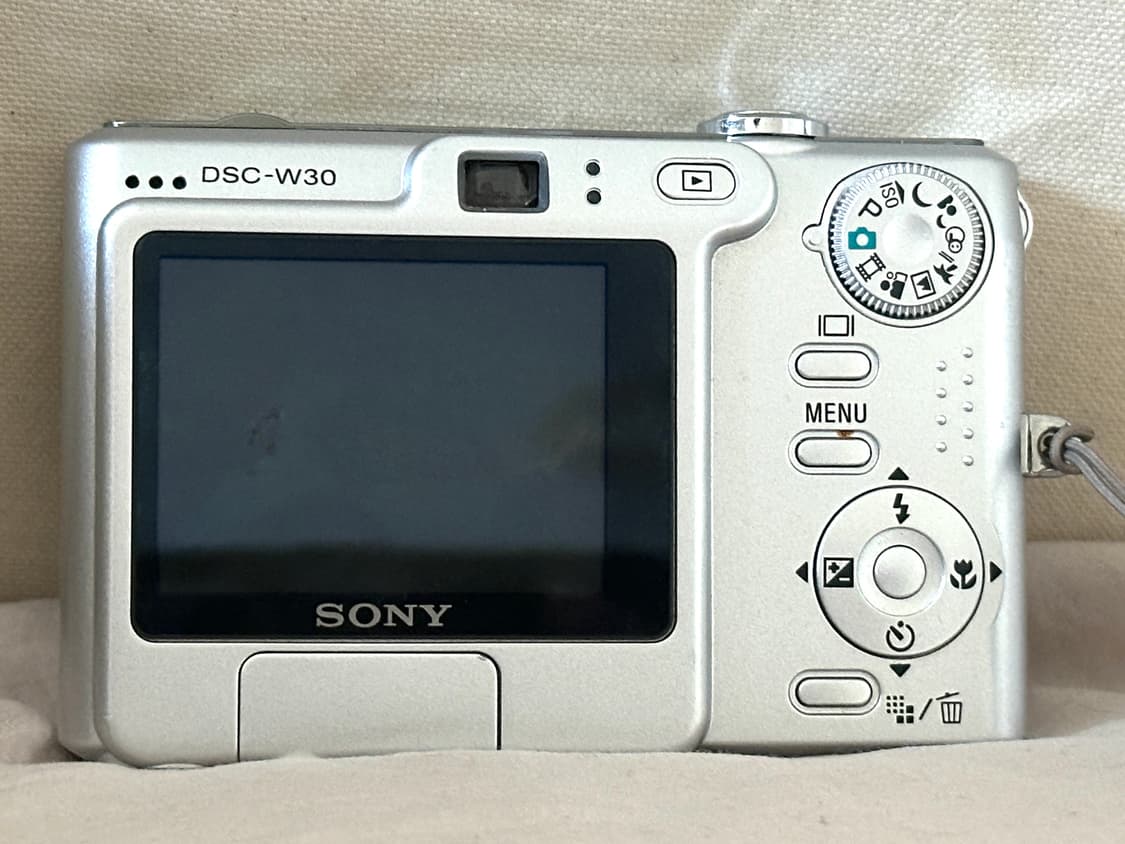 소니 사이버샷 DSC-W30 빈티지 카메라 상품이미지2