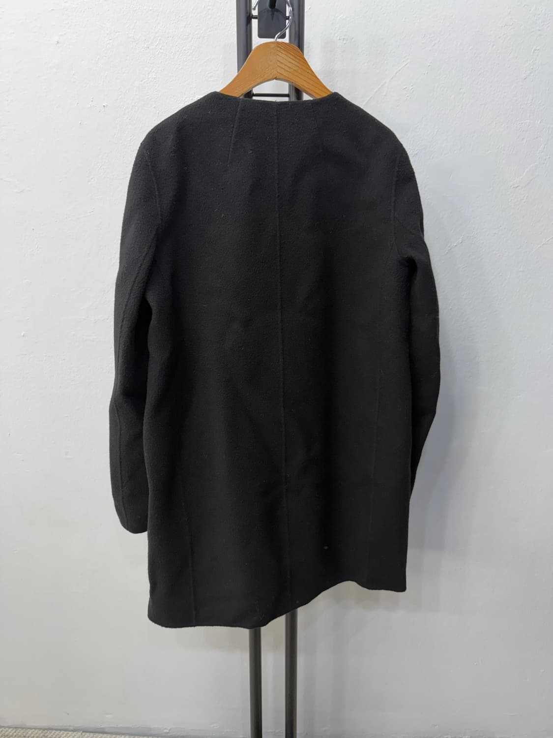 정품) Theory 띠어리 여성 블랙 코트 S 상품이미지5