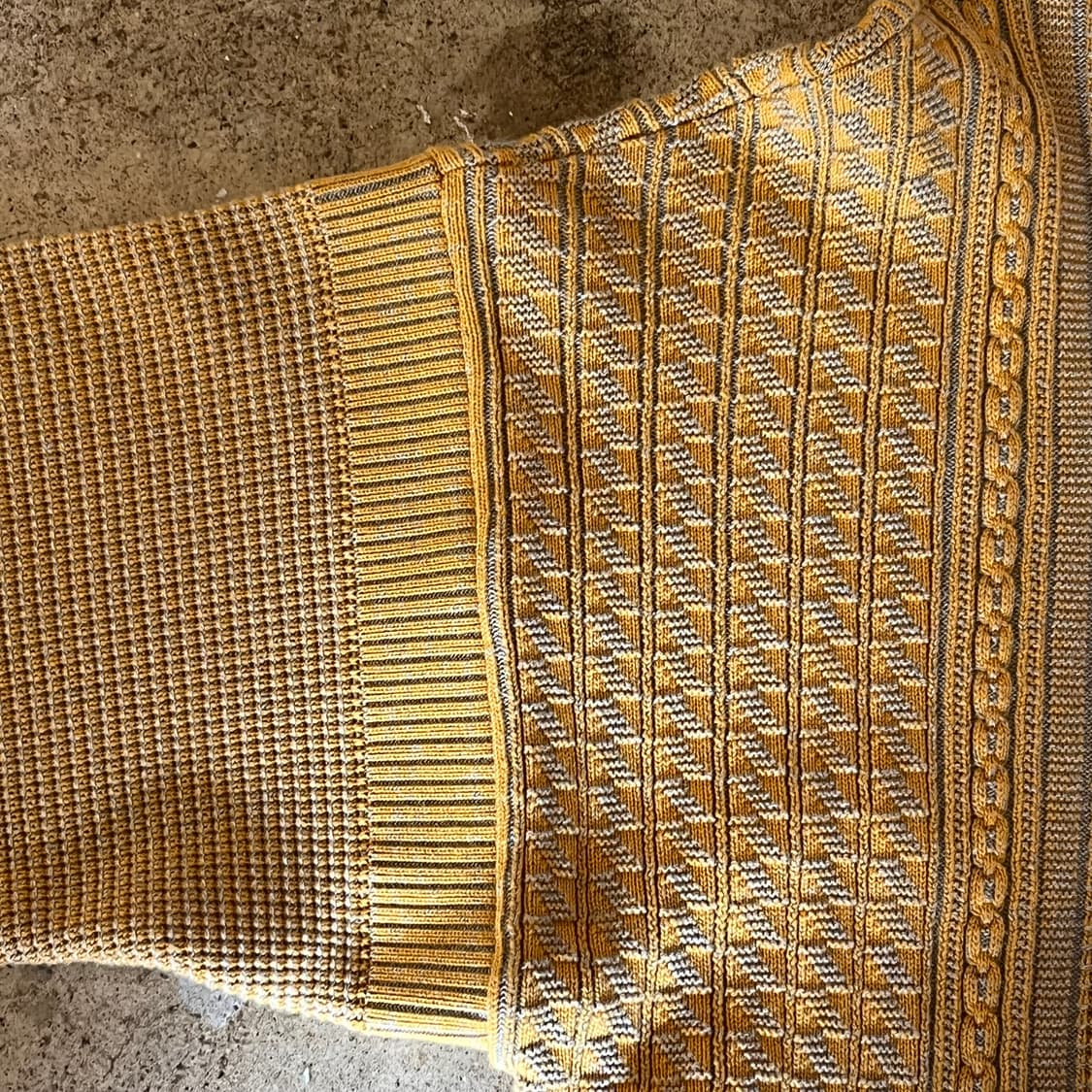 야시키 니트 집업 상품이미지5