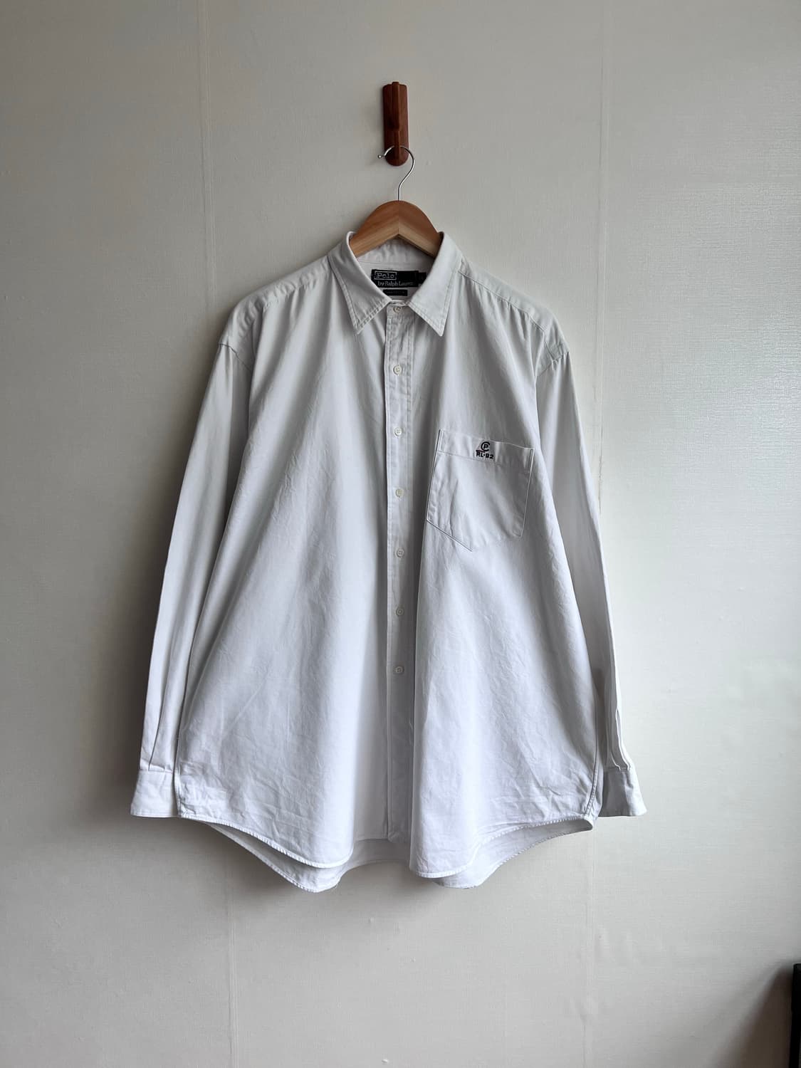 폴로 원포켓 화이트 셔츠  상품이미지2