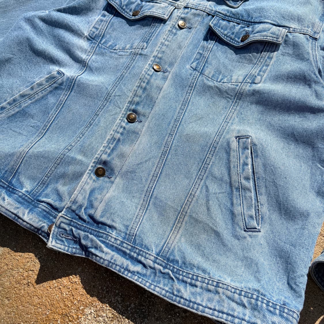 랭글러 빈티지 데님자켓 XL 상품이미지4