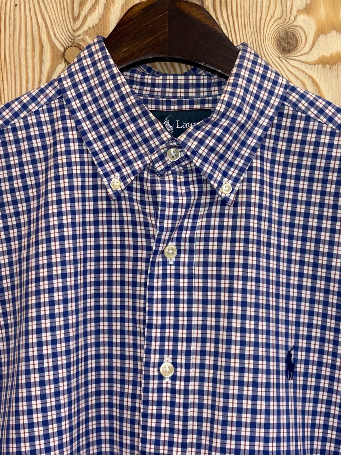 폴로 랄프로렌 체크 반팔 셔츠 상품이미지2