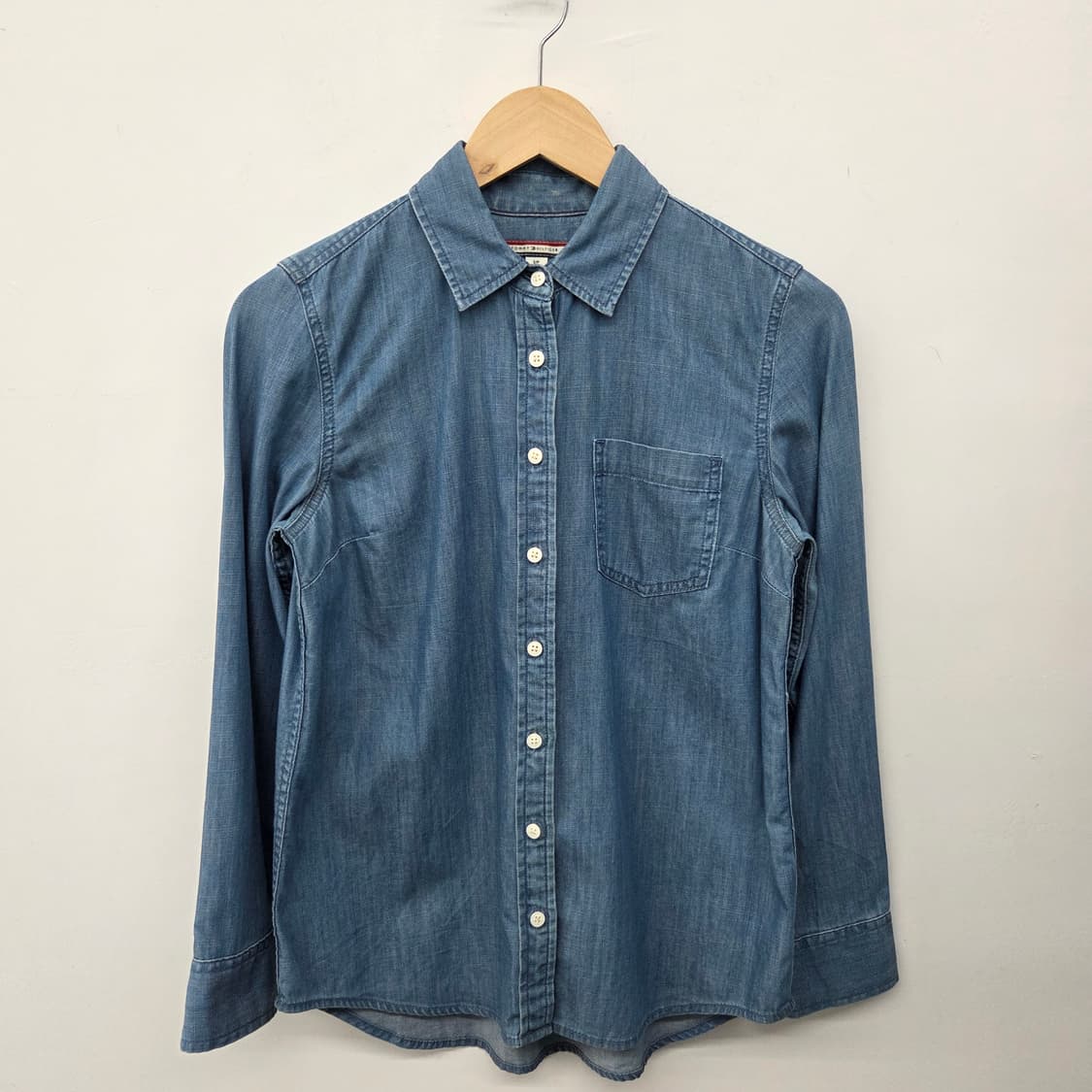 타미힐피거 데님 셔츠 여m 상품이미지2