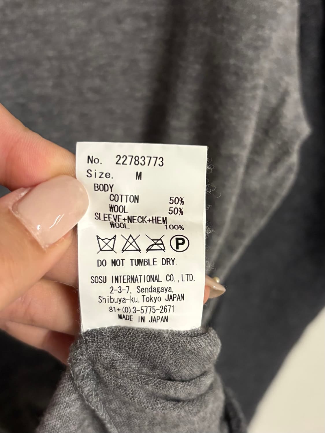 MIHARA YASUHIRO cut out sleeve tee  상품이미지9