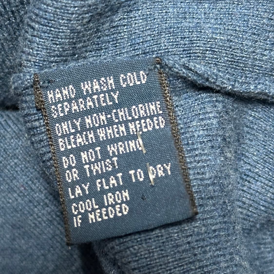 M 폴로랄프로렌 다크블루 브이넥 니트 상품이미지5