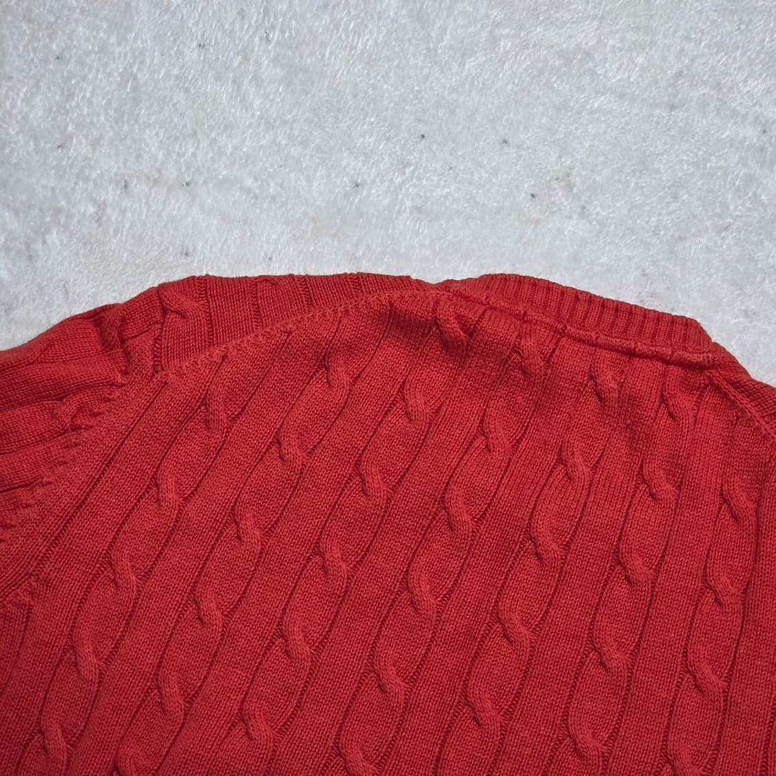 빈폴 오렌지 케이블 니트 상품이미지5