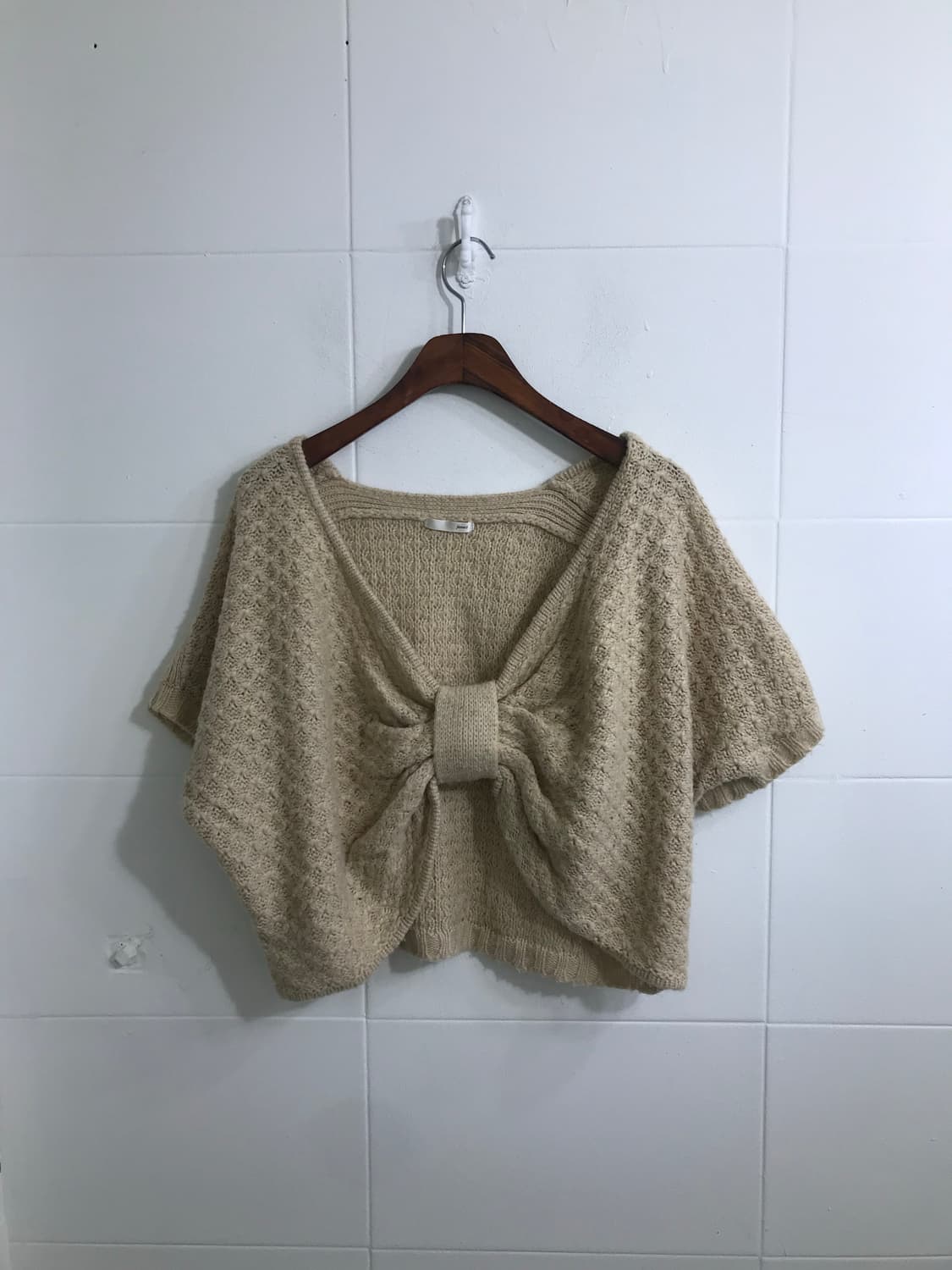 액시즈팜 도트 리본 떡볶이 패딩 모리걸 코디세트 상품이미지6