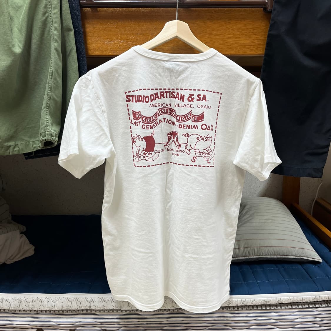 스튜디오 다치산 반팔 티셔츠 (2XL, 105) 상품이미지1