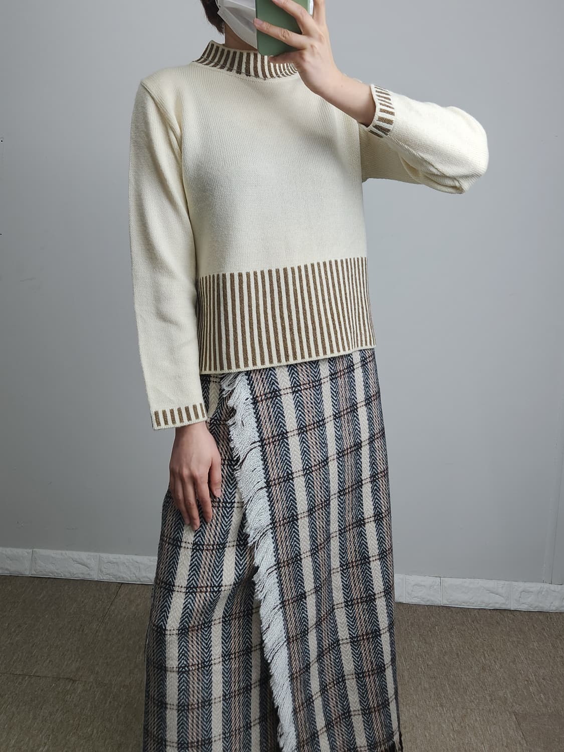 스트라이프 니트 상품이미지2