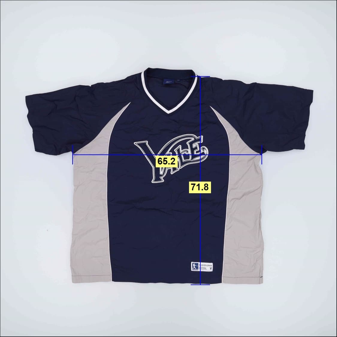 XL 예일 브이넥 반팔 웜업 0323H1 상품이미지6