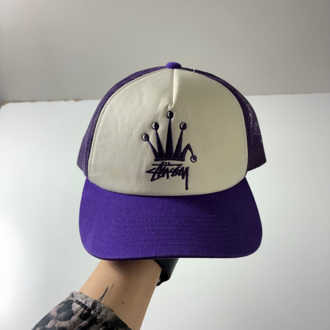 Stussy  스투시 크라운 스탁 트러커 캡  상품이미지1