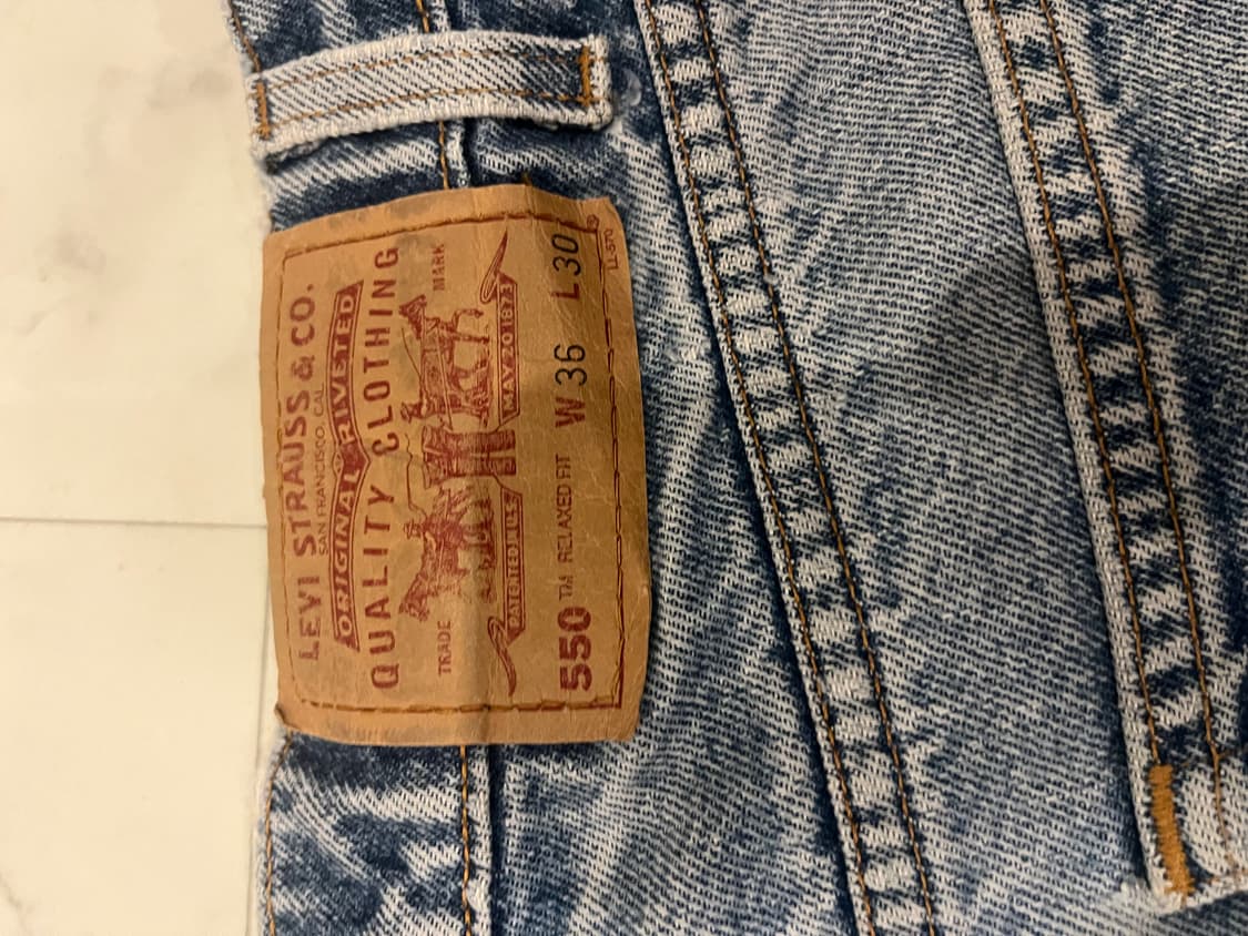 빈티지리바이스 550 상품이미지6