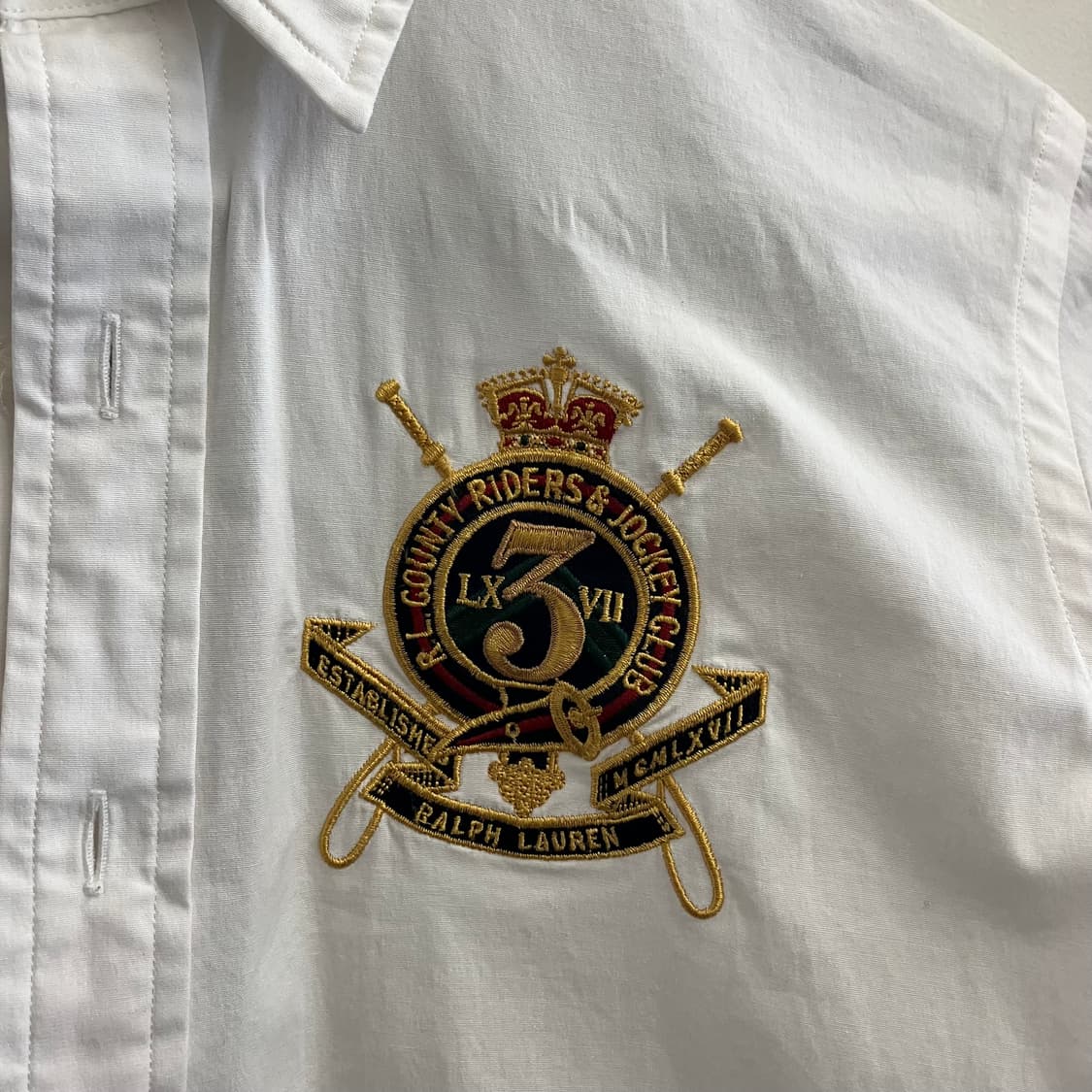 N129 폴로 셔츠 화이트 상품이미지6