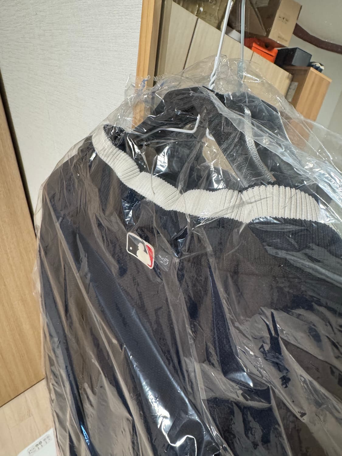 S급) 마제스틱 뉴욕 양키스 오왼 자켓 XL 상품이미지4