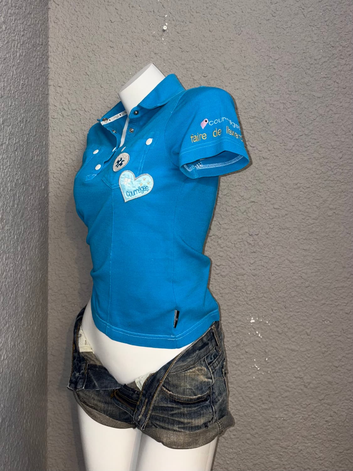 Courreges 카라 티셔츠 상품이미지2