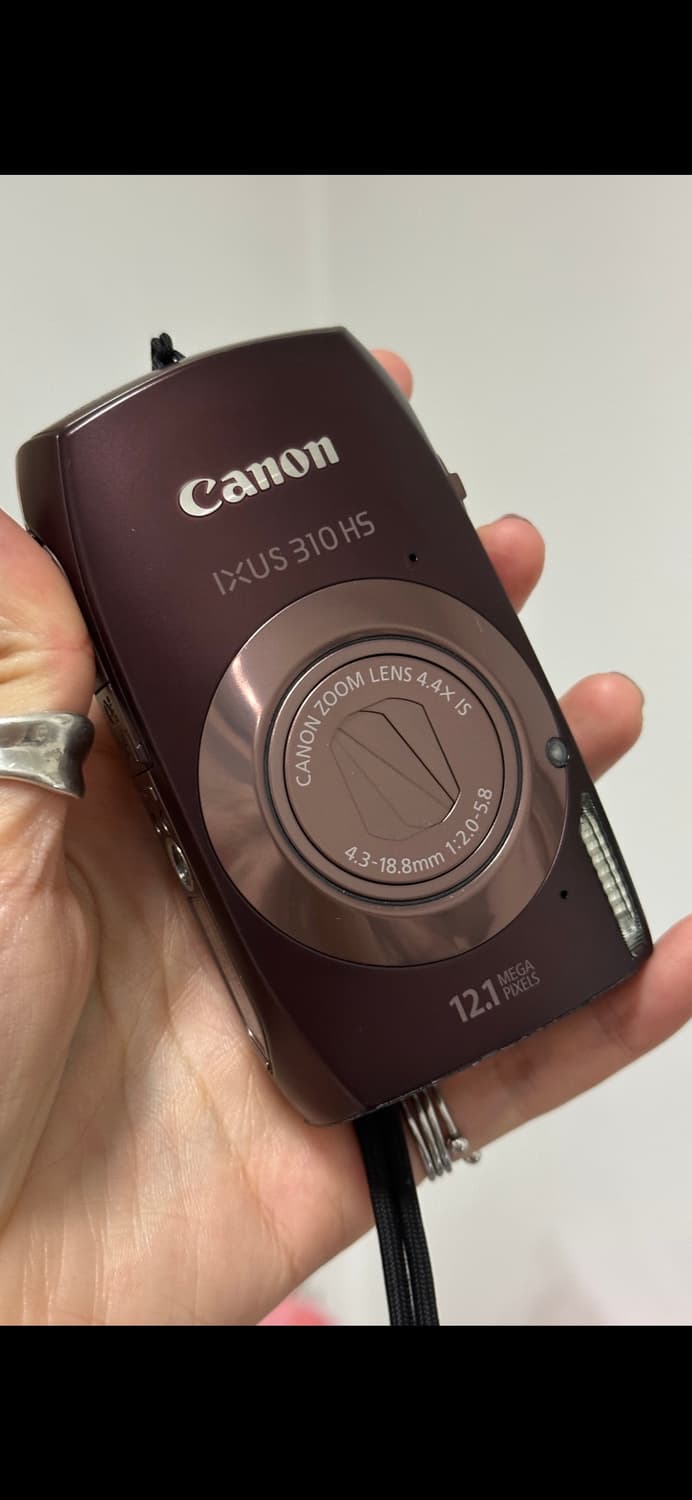 레어템 박스풀셋 캐논 익서스 310hs 브라운 (유림 빈티지디카 상품이미지2