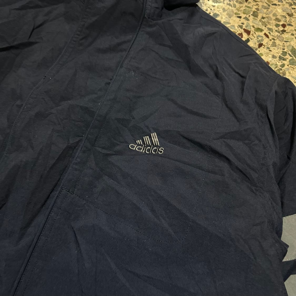 아디다스(ADIDAS) 90S 기모 바람막이 자켓 상품이미지4