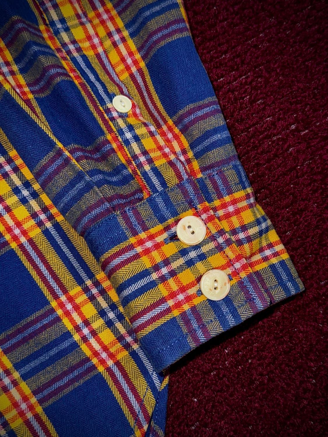 MADE & CRAFTED LEVIS 웨스턴 체크 셔츠 상품이미지4