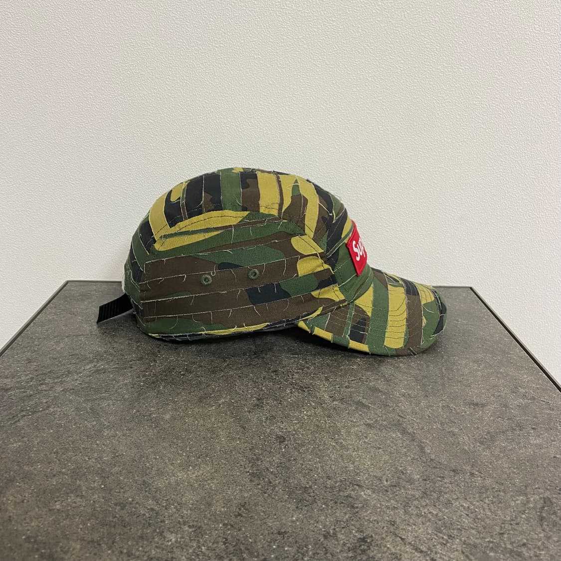 (OS) 슈프림 박스로고 캠프캡 모자 레이어드 카모 상품이미지2