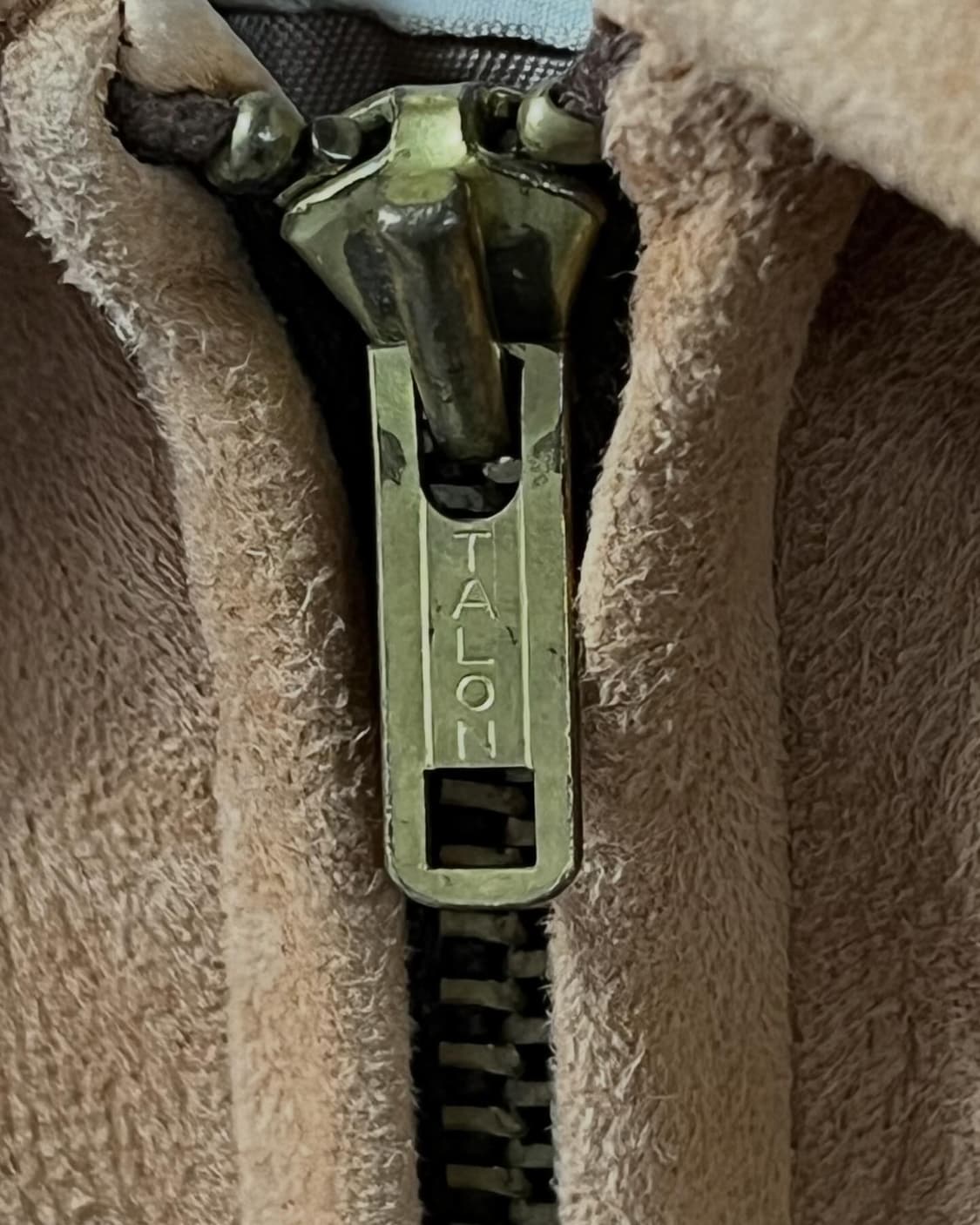 70s vtg talon zipper suede jacket 🇺🇸 상품이미지8