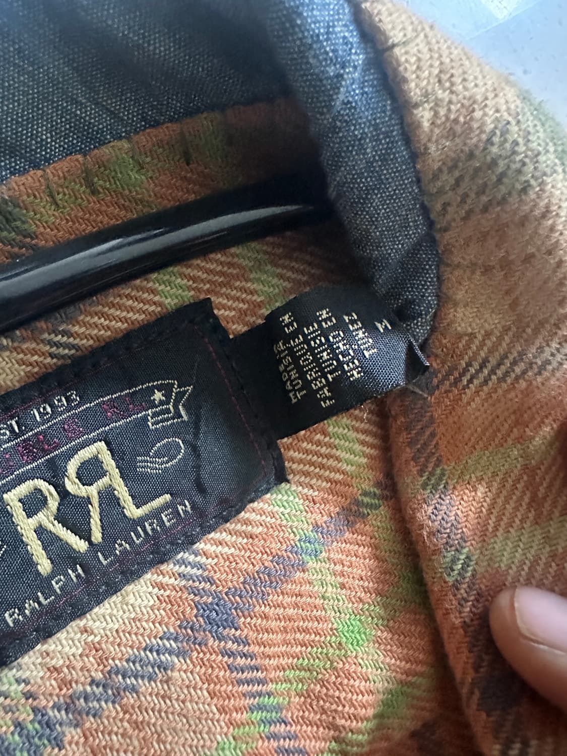 RRL 리페어 캠프셔츠 M 상품이미지3