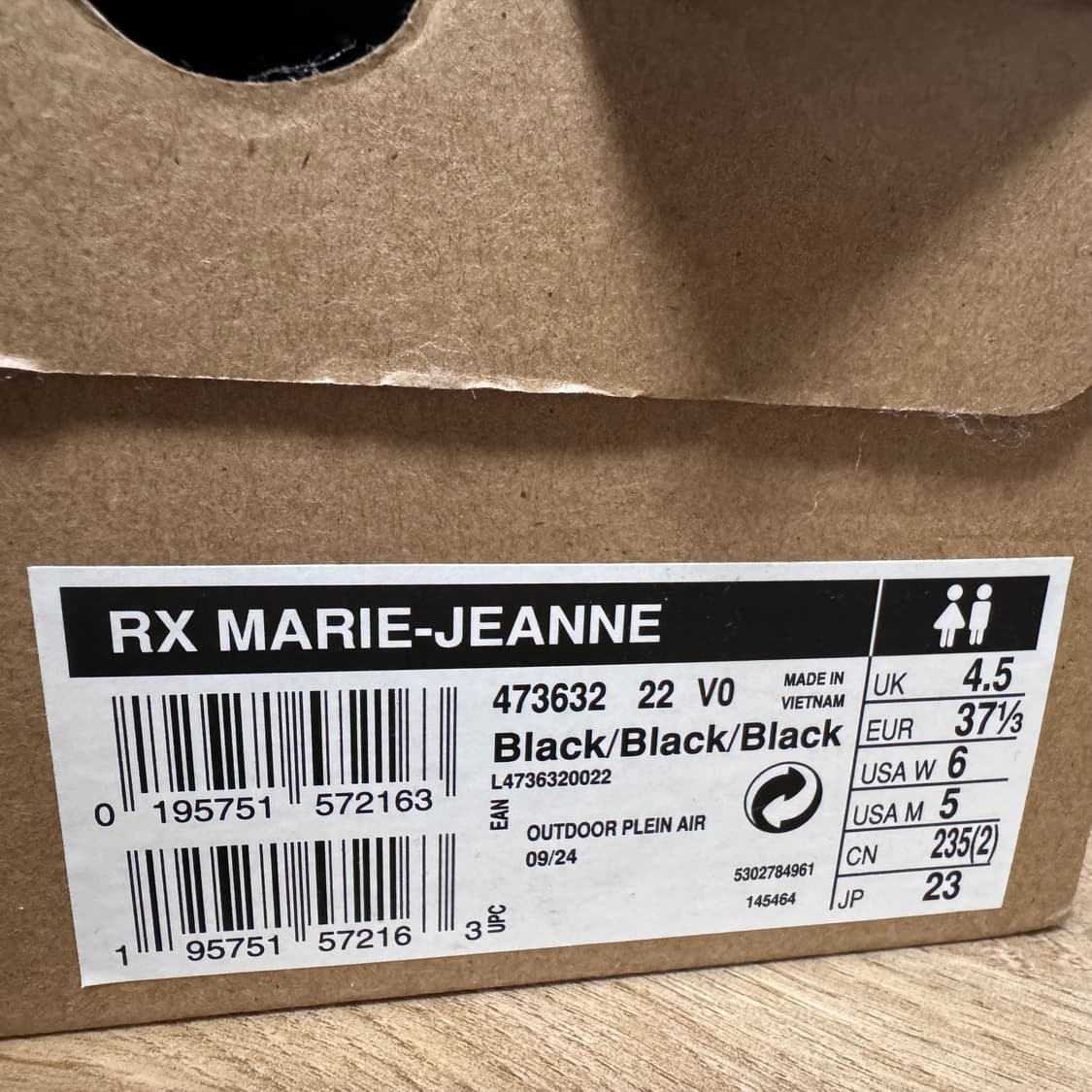 살로몬 RX 메리 제인 블랙 230 상품이미지6