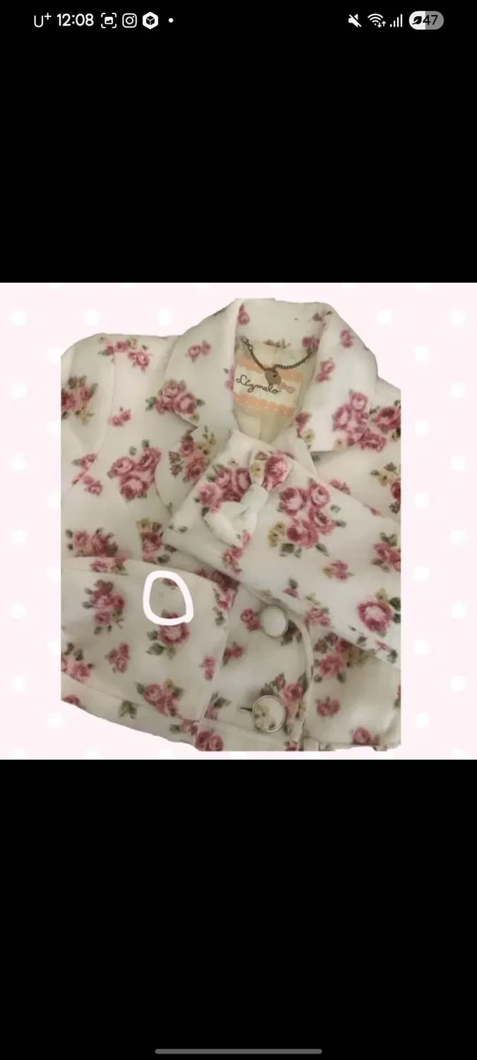 리즈멜로 히메갸루 리본 코트 리즈리사 상품이미지9