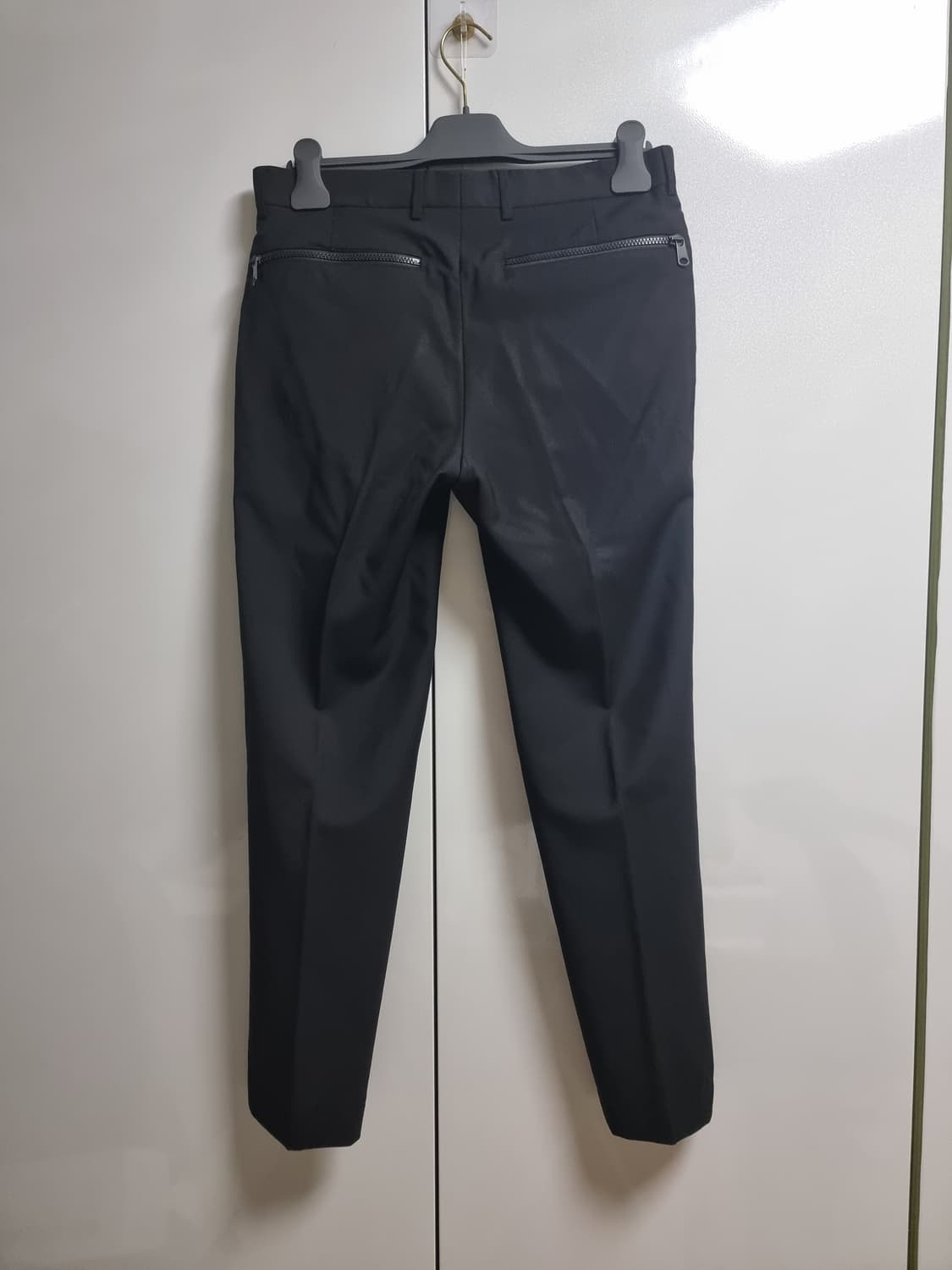 디올 옴므 블랙 시그니처 지퍼 슬랙스 46사이즈 상품이미지5