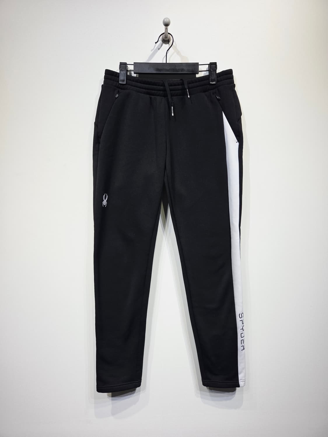 스파이더(SPYDER) 여성 기모 트레이닝 팬츠 블랙 상품이미지2