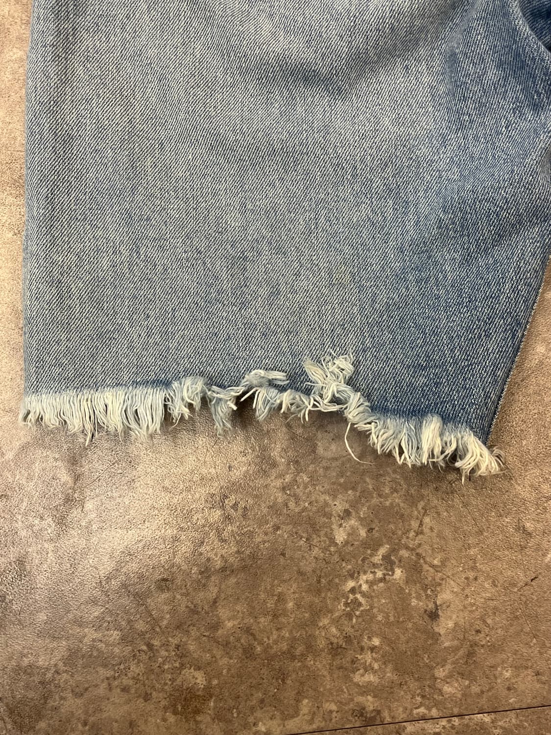 리바이스 501 CT 자수 하프 데님 팬츠 W30 #csz1834 상품이미지8