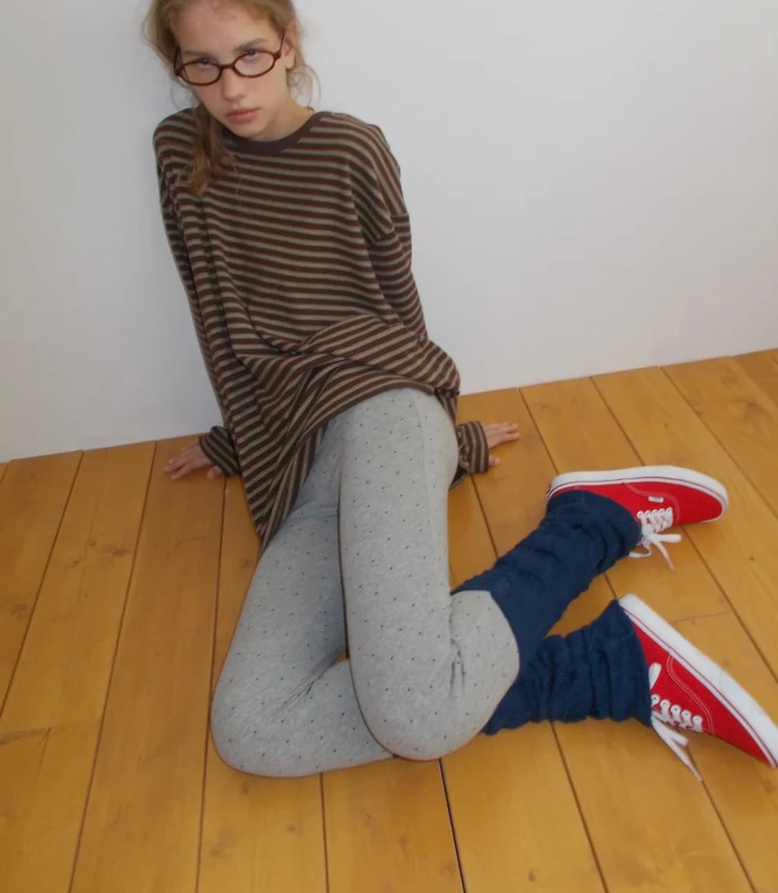 펀프롬펀 Leggings With Leg Warmers, Grey 상품이미지1