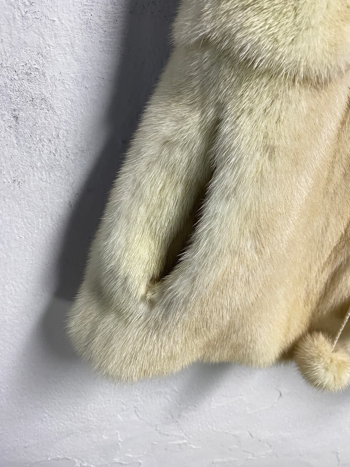 우단모피 나파밍크 후드 베스트 55-66 상품이미지4