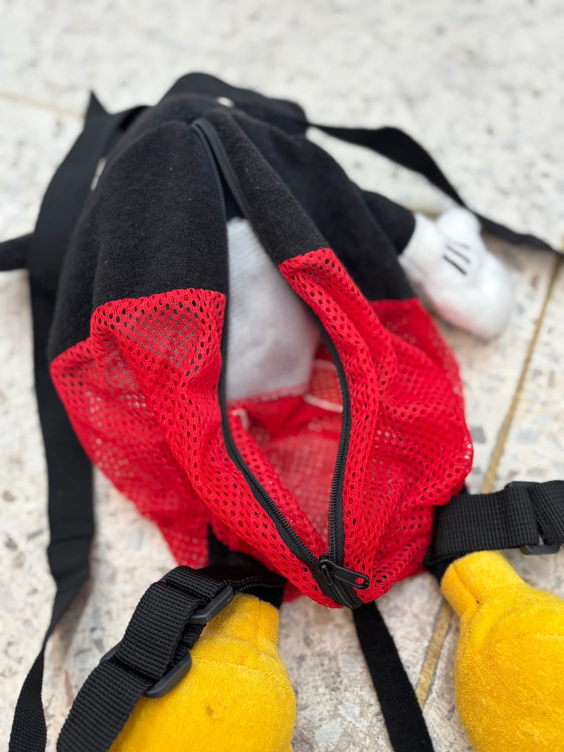 Vintage Mickey Mouse Mesh Backpack 상품이미지6