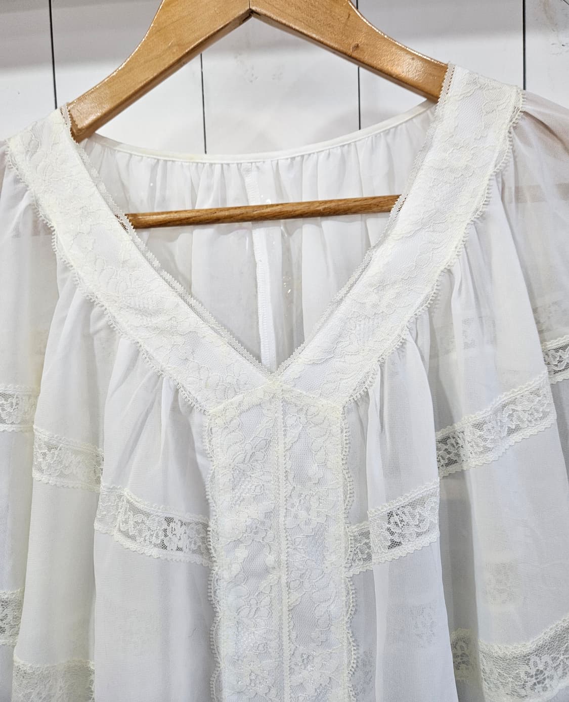 Pinky&Dianne레이스케이프 블라우스  상품이미지3