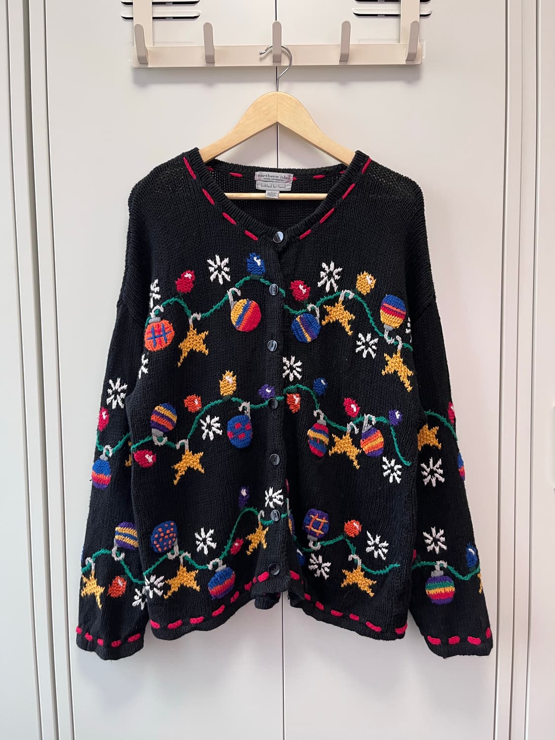 Northern isles 프리미엄 크리스마스 니트 가디건 상품이미지7