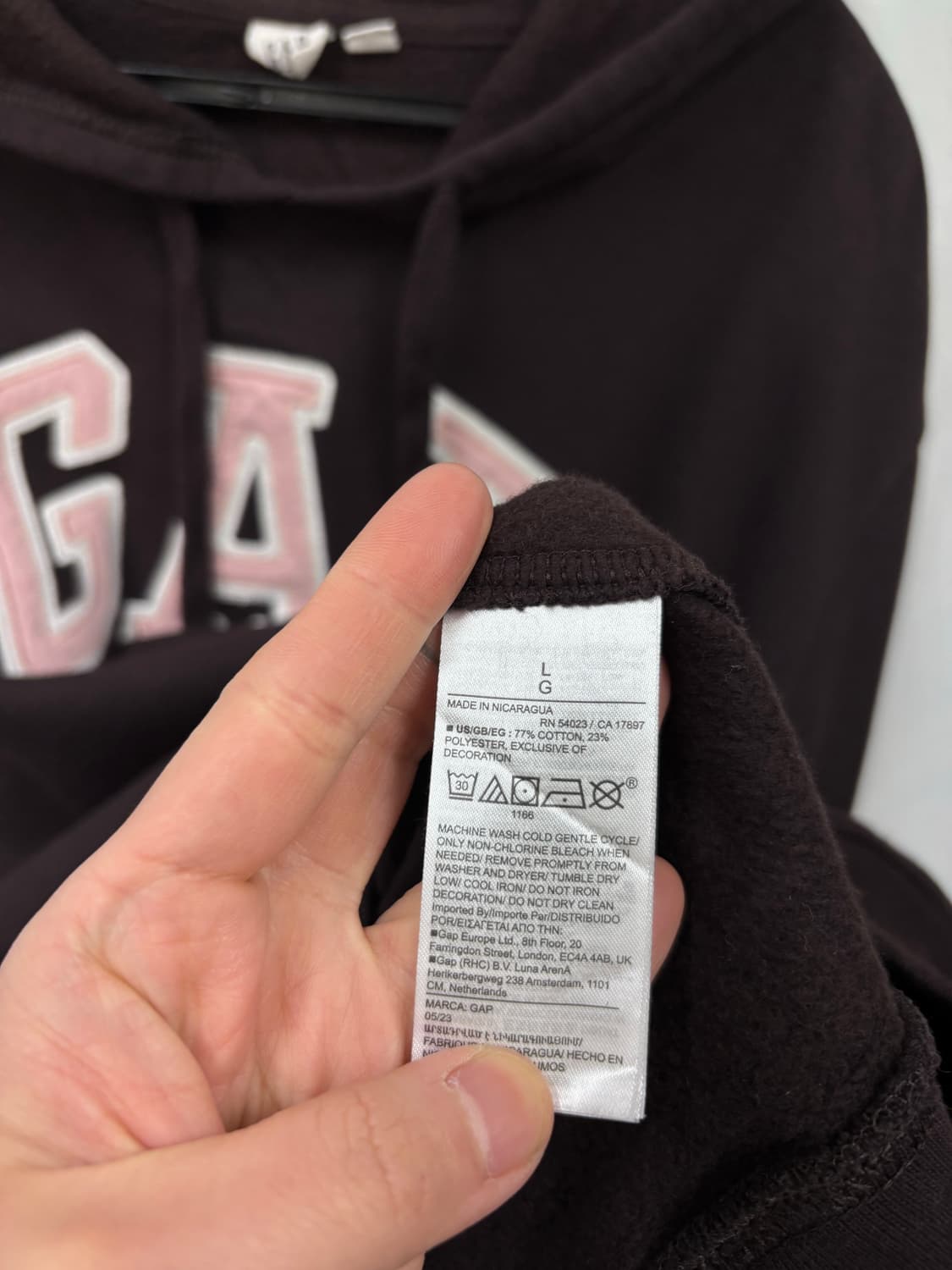 GAP 갭 후드티   상품이미지5