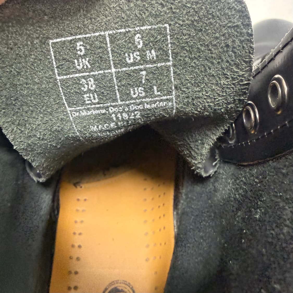(UK5)닥터마틴 1460 워커부츠 블랙 스무스 상품이미지10