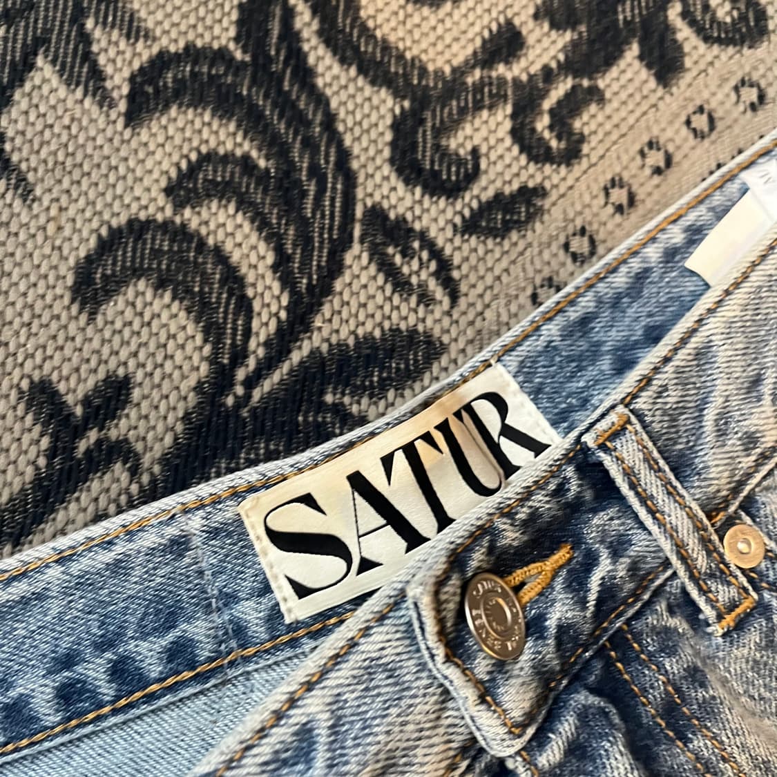 M SATUR 데님 팬츠/W2410 상품이미지4