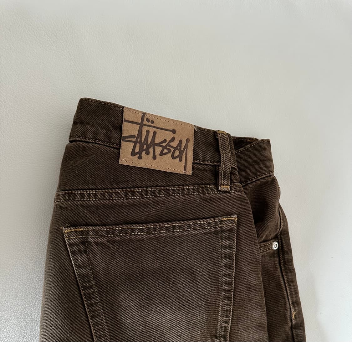 StussyBIG OL' JEAN DENIMRESIN WASH BROWN 상품이미지6